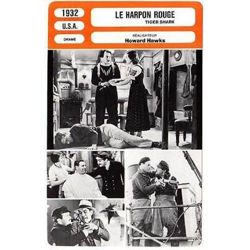 Fiche Monsieur Cinema Le Harpon Rouge