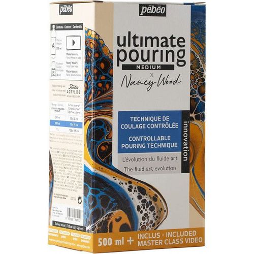 Coffret - Ultimate Pouring Médium - Pébéo X Nancy Wood - 500 Ml