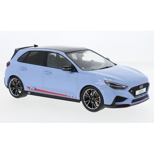 Hyundai I 30 Bleu Clair 2021 1/18 Mcg-Mcg