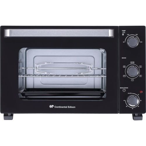 Continental Edison CEMF35B4 - Four électrique - convection - 35 litres - 1500 Watt - noir