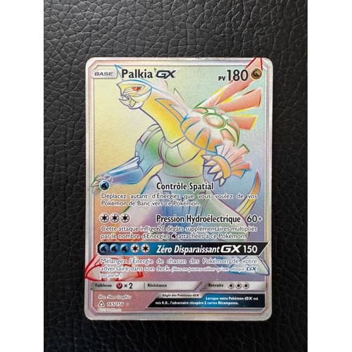 Carte Pokemon - Palkia Gx Fa - 165/156 S&l Ultra-Prisme 