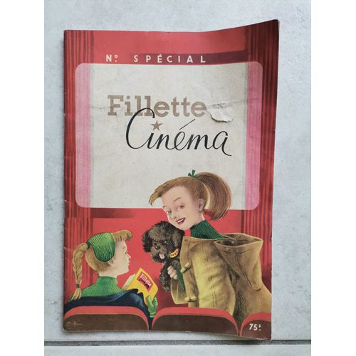 Magazine Vintage Fillette Numéro Spécial Cinéma 1956