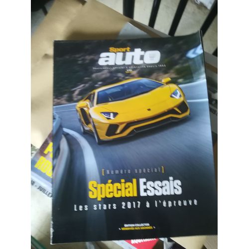 Sport Auto 662 De 2017 Porsche 911 Carrera Gts Cab,Lamborghini Aventador S,Audi Tt Rs,Bmw M2,Porsche 718 Cayman S,Ford Focus Rs,Alfa Giulia Quadrifoglio,Bmw M3 Pack Competition,Mazda Mx5rf 2.0 Skyacti