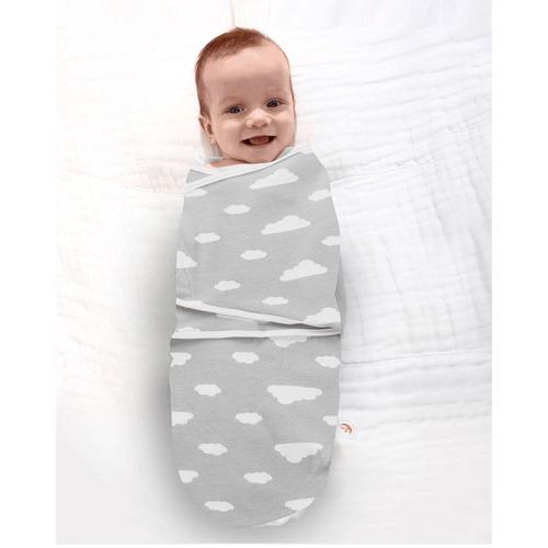 Gigoteuse emmaillotage bébé anti-choc en coton wrap