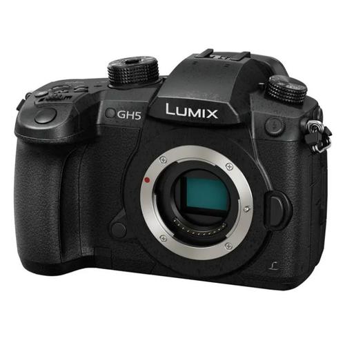 PACKAGE PANASONIC LUMIX GH5 EFK NU 20 MPIX NOIR avec Bague METABONE SPEEDBOOSTER CANON avec OBJECTIF SIG 18-35mm f/1.8 DC ART CAN plus pochette et batterie