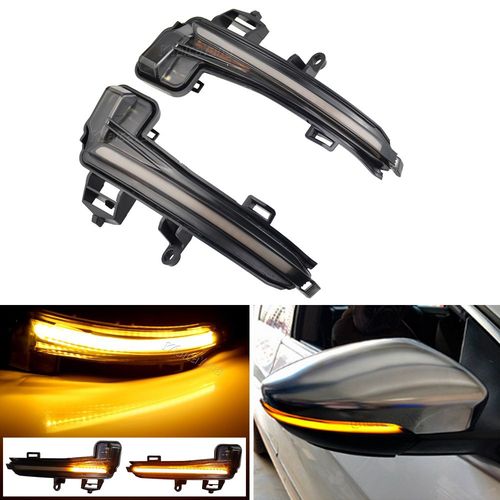 Clignotant Led Dynamique Pour Rétroviseur, Indicateur Latéral Pour Skoda Superb B8 Mk3 Iii 3v A7 2016 2017 2018 2019
