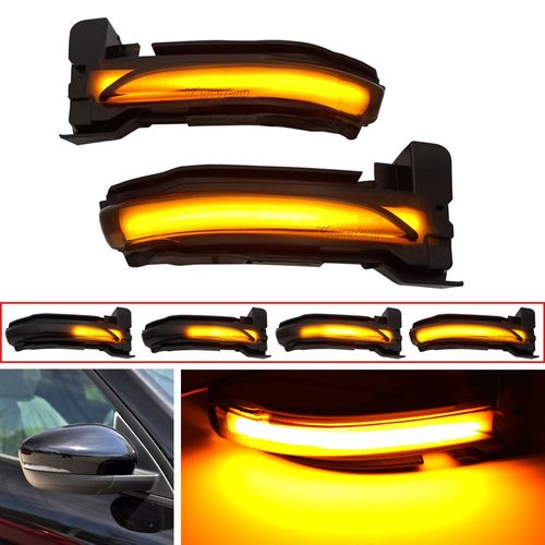 Indicateur De Rétroviseur Latéral Led, Clignotant Séquentiel, Clignotant Dynamique, Pour Ford Kuga Escape Cx482 2019 ? 2022, 2 Pièces