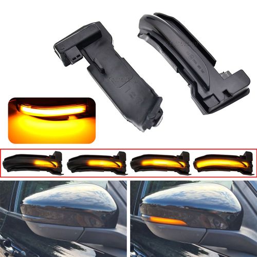 Clignotant Dynamique Led Pour Ford Kuga Escape Cx482, 2019, 2020, 2021, 2022, 2 Pièces, Indicateur Séquentiel Pour Rétroviseur Latéral