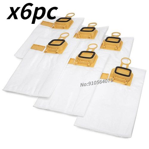 Sacs d'aspirateur pour Vorwerk Kobold VK140 VK150, 6 pièces
