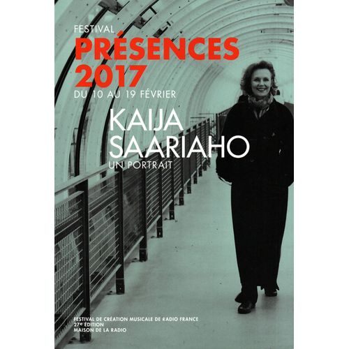 Programme Festival Présences 2017 : Kaija Saariaho
