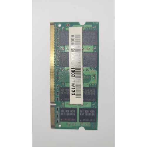 Ram 2 Go : 2Rx8 PC2-5300S-555- 12-63 M470T5663QZ3 - CE6 0828