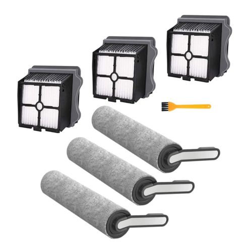 Filtre HEPA de remplacement et rouleau de brosse pour aspirateur sec et humide sans fil Tineco Floor ONE S5
