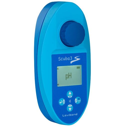 Photom&egrave;tre Scuba?3S?Lovibond ? Pooltester &eacute;lectronique 11?en?1 pour piscine & spa
