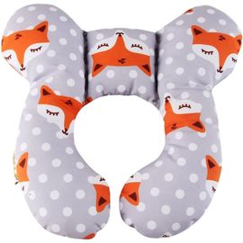 Oreiller Bébé Voyage Poussette Siège De Voiture Doux Tête, Pour Enfant Utilisé Dans Siège D'auto, Poussette, Landau