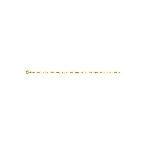 Chaîne Mixte - Or 18 Carats - Largeur Chaîne : 2 Mm - Longueur : 18 Cm