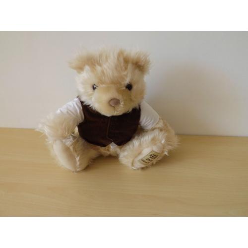 Doudou Peluche Ours De Collection 2003 Giorgio Beverly Hills