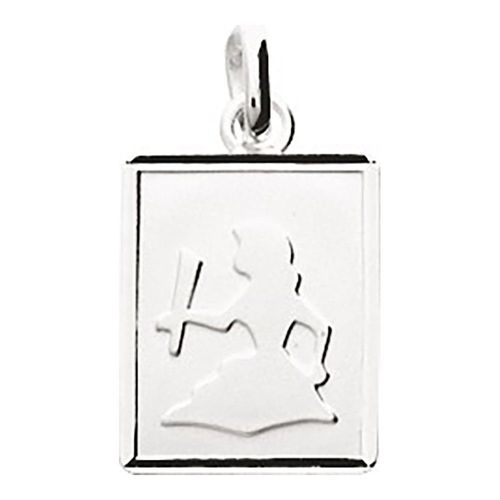 Pendentif Mixte - Argent 925 - Signe Astrologique - Vierge