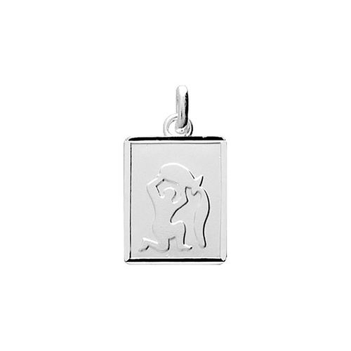Pendentif Mixte - Argent 925 - Signe Astrologique - Verseau