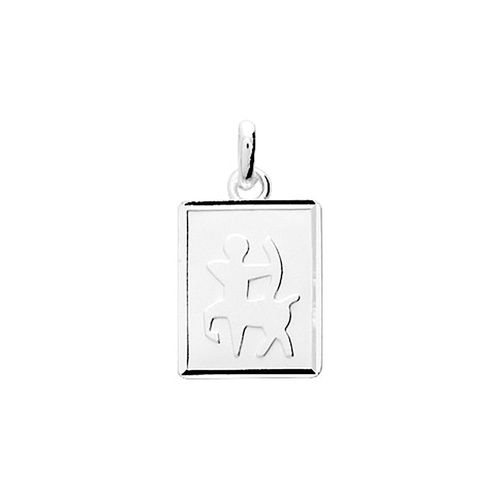 Pendentif Mixte - Argent 925 - Signe Astrologique - Sagittaire
