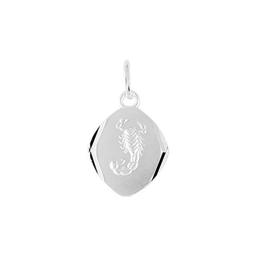 Pendentif Mixte - Argent 925 - Signe Astrologique - Scorpion