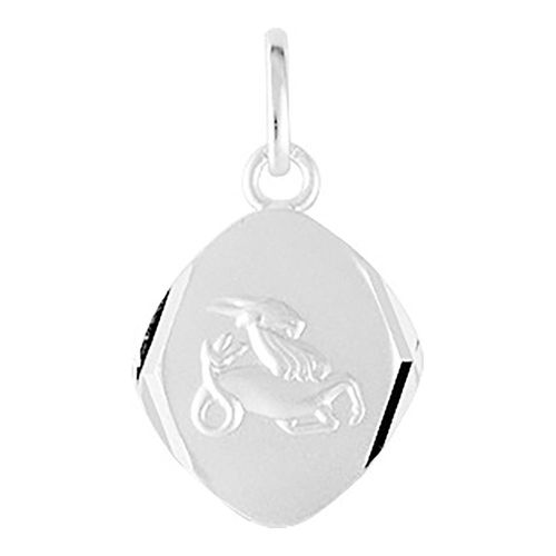 Pendentif Mixte - Argent 925 - Signe Astrologique - Capricorne