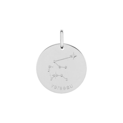 Pendentif Mixte - Argent 925 - Signe Astrologique - Constellation Du Verseau