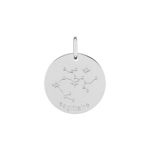 Pendentif Mixte - Argent 925 - Signe Astrologique - Constellation Du Sagittaire