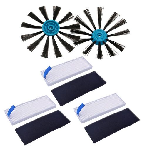 Brosse latérale + kit filtre HEPA pour accessoires robot aspirateur bisell EV675