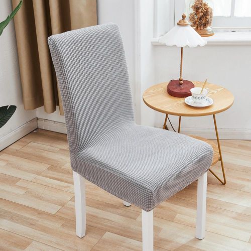 Housse De Chaise Épaisse Élastique, En Spandex, Pour Salle À Manger, Mariage, Bureau, Banquet