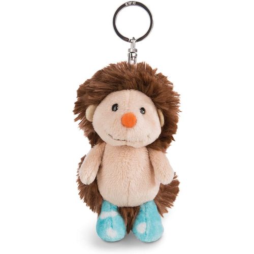 Nici 44051 Peluche Tortue Henny Hoglet, Porte-Clés, Marron, 10 Cm