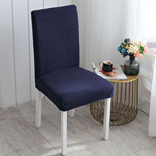 Housse De Chaise Élastique Imperméable Avec Dossier, Couverture Jacquard Pour Salle À Manger, Mariage, Hôtel, Banquet