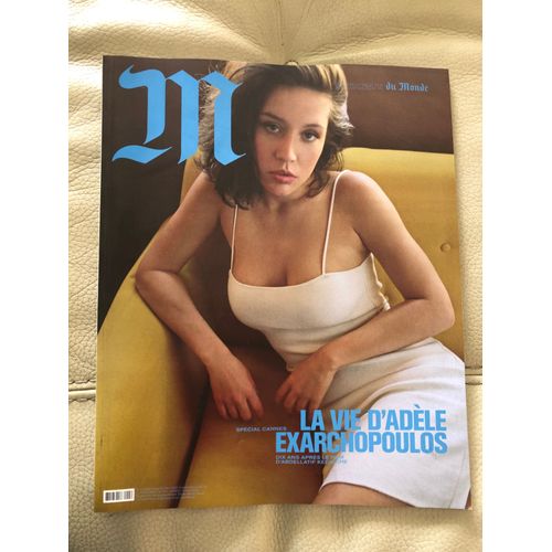 M, Le Magazine Du Monde - La Vie D'adèle Exarchopoulos - Festival De C Annes 2022