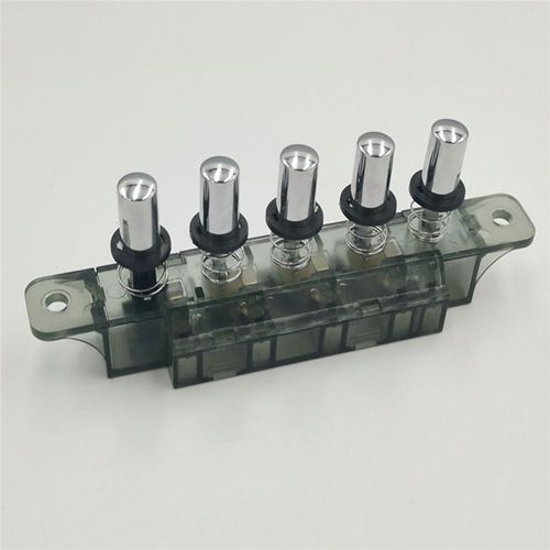 Interrupteur à bouton à trois positions pour hotte de cuisine/hotte de fumée, 250VAC 4A