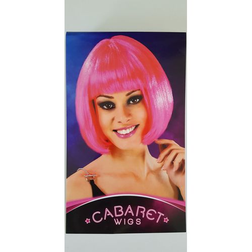 Perruque Rose Cabaret Wigs Taille Unique (Tu)