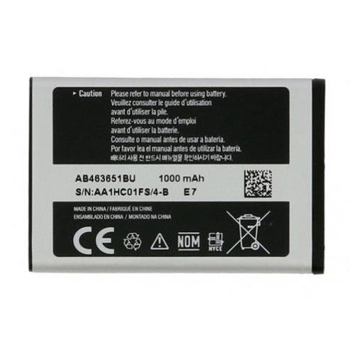 Batterie Originale - Samsung Player Star S5620 - Origine Ab463651bu