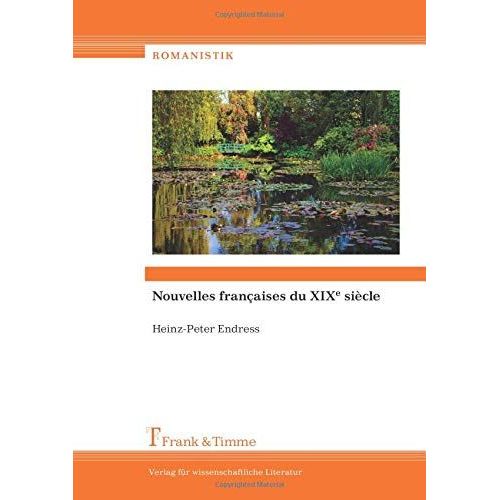Nouvelles Françaises Du Xixe Siècle