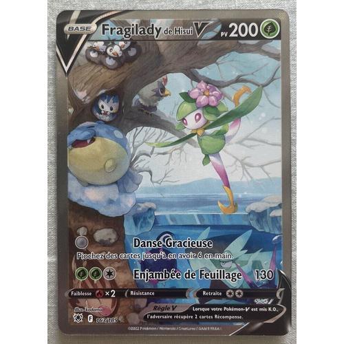 Carte Pokémon Fragilady de Hisui V FA Alternate 163/189 EB10 Astres Radieux  FR
