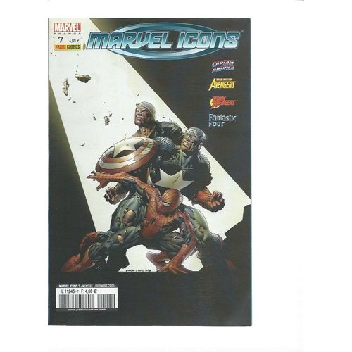 " Évasion " ( 3 ) : Marvel Icons ( 1ère Série ) # 7 ( Novembre 2005 ) ## Captain America / The New Avengers / Young Avengers / Fantastic Four