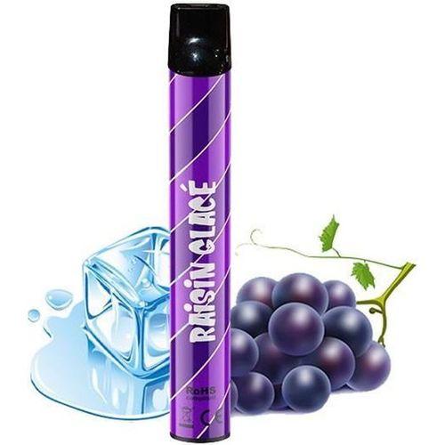Wpuff Raisin Glace - 600 Puffs - Sans Tabac - Sans Nicotine