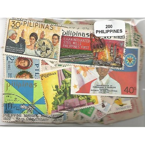 Lot Timbres Des Philippines