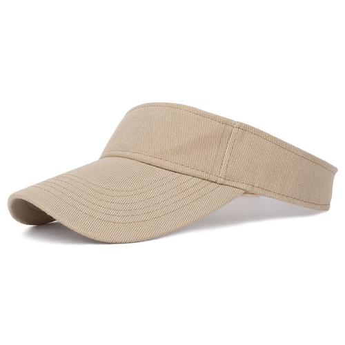 Casquette,Kaki--Casquette De Sport Pour Hommes Et Femmes, Casquette De Protection Solaire Réglable En Coton, Visière De Protection U