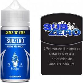 E-liquide SubZero Halo Shake N Vape 50ml-0mg