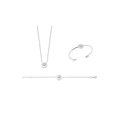 Bracelet Femme - Argent 925 - Oxyde De Zirconium - Longueur : 18 Cm