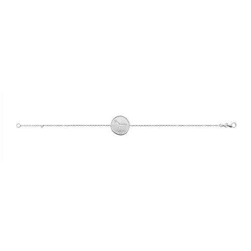 Bracelet Femme - Argent 925 - Oxyde De Zirconium - Longueur : 18 Cm