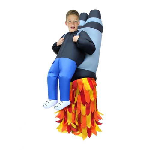 Déguisement Gonflable Enfant Porté Par Jet Pack Morphsuits - Taille: 6 À 12 Ans (120-155 Cm)