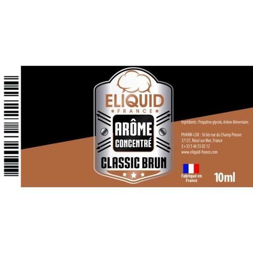 lot de 2 - Arôme Tabac Brun 10ml - Eliquid France