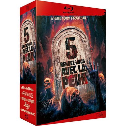 5 Rendez-Vous Avec La Peur - Coffret 5 Films 100% Frayeur - Blu-Ray
