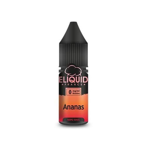 Ananas 10ml Eliquid France (10 pièces) - dosage nicotine:0 mg