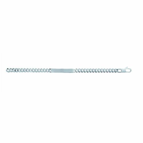 Gourmette Homme - Argent 925 - Chaîne Gourmette - Largeur : 6 Mm - Longueur : 18 Cm