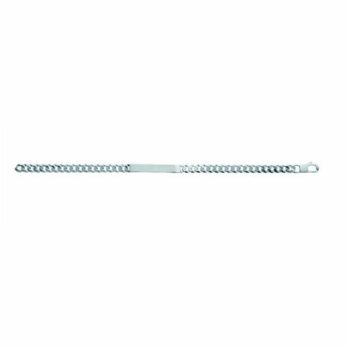 Gourmette Homme - Argent 925 - Chaîne Gourmette - Largeur : 5 Mm - Longueur : 18 Cm